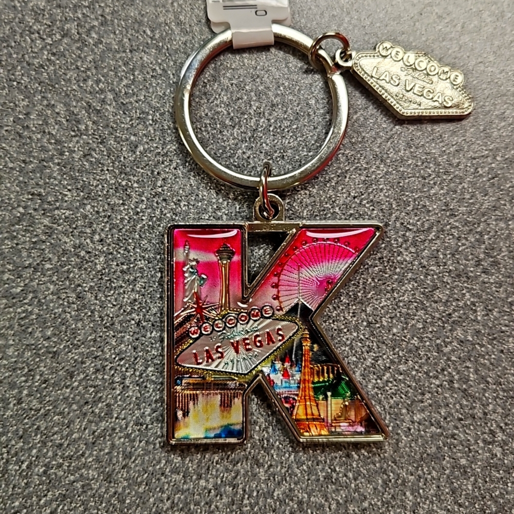 Las Vegas K Keychain